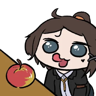 😋 emoji Наліпки "FF". Telegram sticker 24 of 26