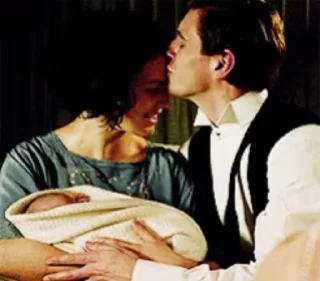 🤰 emoji the sweetest girl Sybil Crawley Telegram sticker 7 of 35