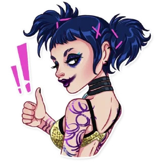 Sticker from The Witness Girl