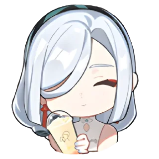 🧋 emoji Collab | @spletnik_fatui Telegram sticker 6 of 120