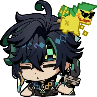 😒 emoji Natlan | @spletnik_fatui Telegram sticker 11 of 80