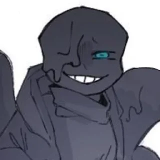Sticker from Nightmare sans