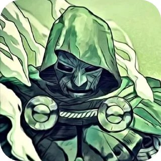 😠 emoji Dr. Doom • @Earth928B Telegram sticker 17 of 45