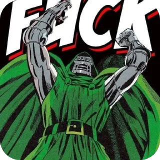 🤬 emoji Dr. Doom • @Earth928B Telegram sticker 23 of 45