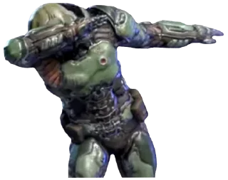 ⭐ emoji - doom slayer. Telegram sticker 18 of 62