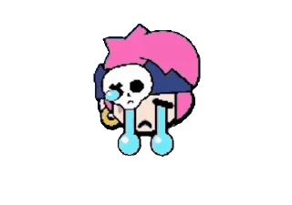 😭 emoji Penny Pins @datacraftstickers Telegram sticker 3 of 9