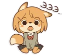 😧 emoji Fox School Girl Telegram sticker 13 of 40