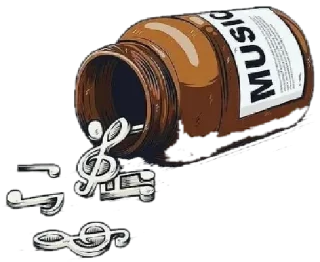 🔚 emoji Musik Telegram sticker 18 of 91