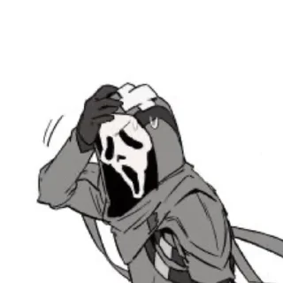 Sticker from Scream