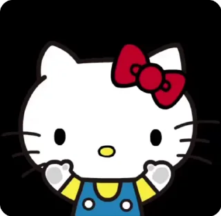Sticker from Hello kitty