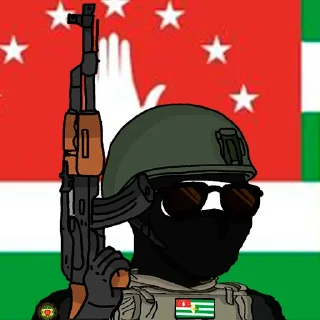 😎 emoji ВС АБХАЗИИ Telegram sticker 7 of 17