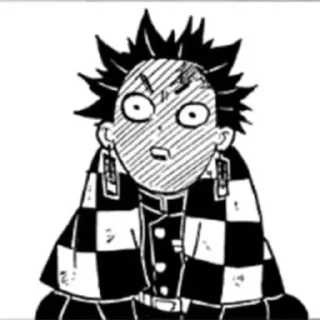 🤯 emoji Tanjiro @anime_sticks Telegram sticker 21 of 25