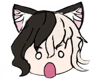 😱 emoji Кацу Telegram sticker 13 of 32