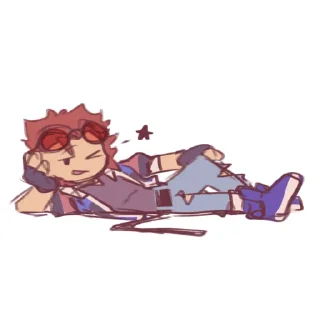 🏎 emoji BENNY 🦊 || @romaeen Telegram sticker 18 of 120