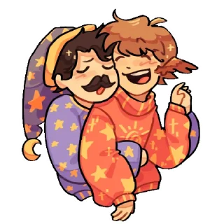 👨‍❤️‍👨 emoji GRUMBO STICKERS | @romaeen Telegram sticker 23 of 51
