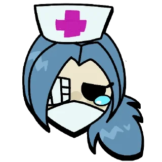 🥲 emoji Brawl stars × skullgirls @Frocoli Telegram sticker 24 of 120