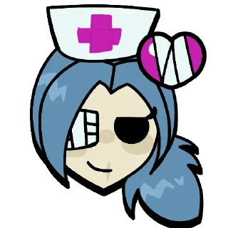 ❤️‍🩹 emoji Brawl stars × skullgirls @Frocoli Telegram sticker 23 of 120