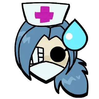 😰 emoji Brawl stars × skullgirls @Frocoli Telegram sticker 21 of 120