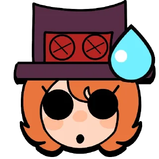 😰 emoji Brawl stars × skullgirls @Frocoli Telegram sticker 12 of 120