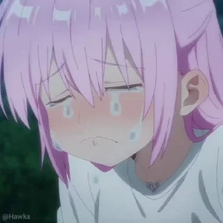 😭 emoji Стикеры @anime_sticks Telegram sticker 8 of 50