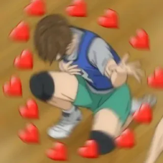 🥰 emoji БОЛЬШЕ ⇨ @CLOOBHUB АНИМЕ СТИКИ МГА КРД КЛУБ ЯРИЧИН Telegram sticker 14 of 37