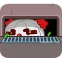 😑 emoji Mamkin Pumpkin Telegram sticker 12 of 17
