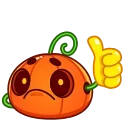 👍 emoji Mamkin Pumpkin Telegram sticker 3 of 17