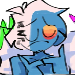 😔 emoji Not gay bois Telegram sticker 24 of 59