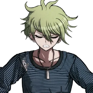 😤 emoji Данганронпа v3 Telegram sticker 20 of 48