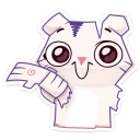 💪 emoji Бумажный тигр Руммка :: @stickroom Telegram sticker 16 of 48