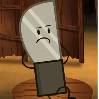 😶 emoji Knife Inanimate Insanity Telegram sticker 15 of 51
