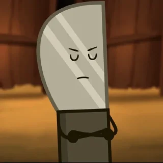 Sticker from Knife Inanimate Insanity