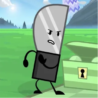😠 emoji Knife Inanimate Insanity Telegram sticker 7 of 51