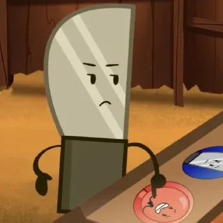 😑 emoji Knife Inanimate Insanity Telegram sticker 13 of 51