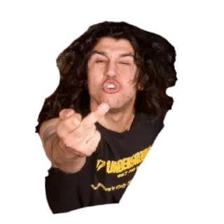 🖕 emoji Metal Telegram sticker 20 of 40