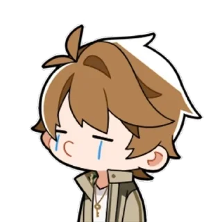 😭 emoji Luke's Chibi Stickers Telegram sticker 24 of 25