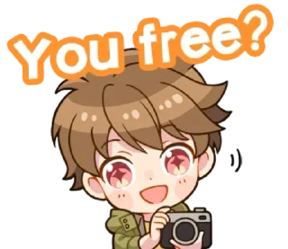 😉 emoji Luke's Chibi Stickers Telegram sticker 19 of 25