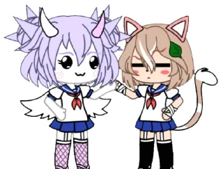 👭 emoji Дашка Милашка Telegram sticker 11 of 26
