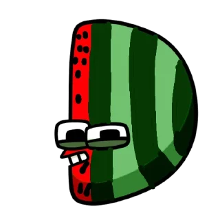 Sticker from алфавит лор еда