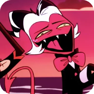 😁 emoji @HazbinStick Telegram sticker 15 of 38