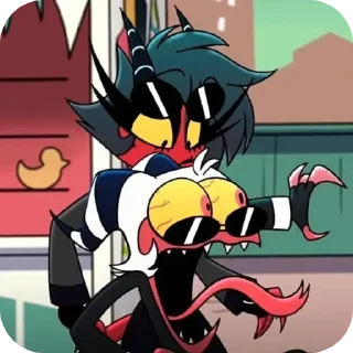 😱 emoji @HazbinStick Telegram sticker 18 of 38