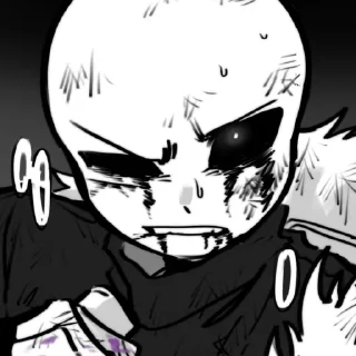 Sticker from KILLER SANS 2 // @b0o_p33ka