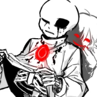 🥲 emoji KILLER SANS 2 // @b0o_p33ka Telegram sticker 8 of 119