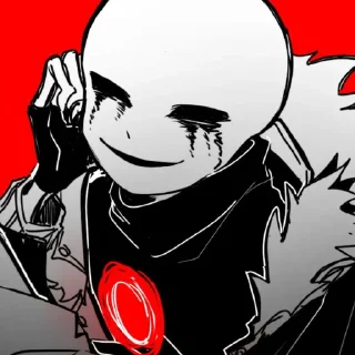 🙃 emoji KILLER SANS 2 // @b0o_p33ka Telegram sticker 12 of 119