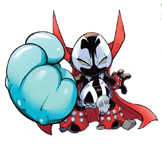 👊 emoji Spawn Telegram sticker 11 of 11