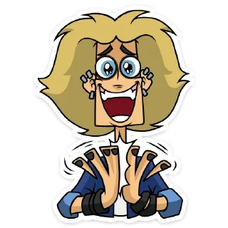 😃 emoji Глэм (@TgSticker) Telegram sticker 10 of 48