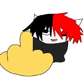 🖕 emoji cvrsxd? Telegram sticker 9 of 20