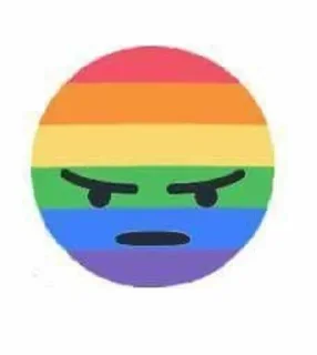 🏳‍🌈 emoji SUPER MEGA EMOJI Telegram sticker 22 of 120