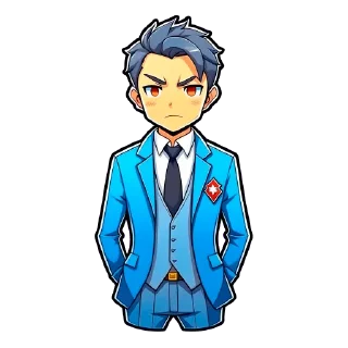 👨‍✈️ emoji Лучший бот ➡️ @good_biznesbot Telegram sticker 11 of 54