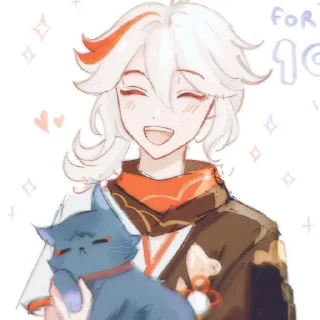 🍁 emoji 𝘿𝙖𝙞𝙠𝙞 «𝙆𝙖𝙯𝙪𝙝𝙖» ➡️ @Ctikerubot Telegram sticker 13 of 28